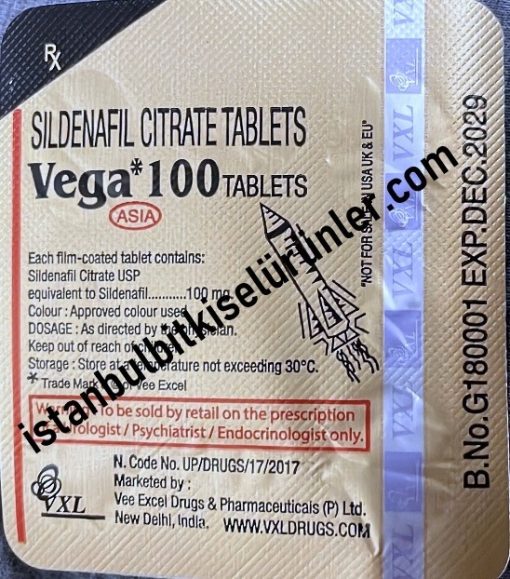 vega 100 mg 10 paket 40 adet orjinal - Görsel 4