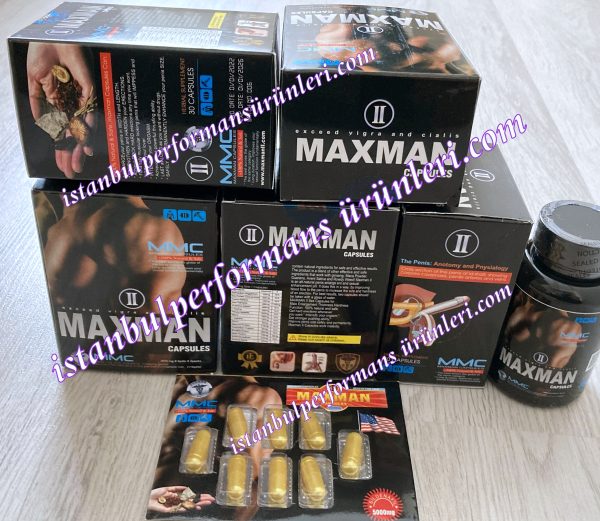 Maxman 2 Kapsul 30 Adet Orjinal Peformans Hap